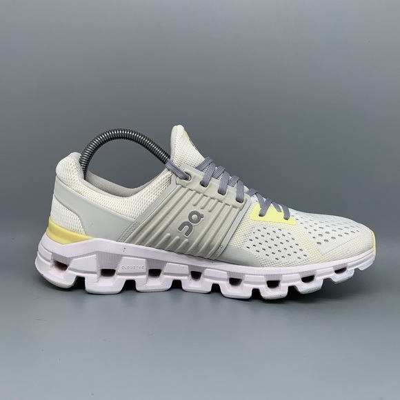 On Cloudswift Grey Yellow Running Shoes 
Women’s Sz 9.5 - Picture 7 of 10